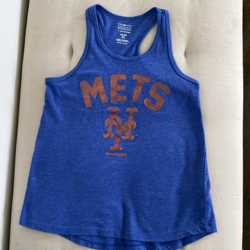 New York Mets Girl’s Racerback Tank Top Shirt - Size Small